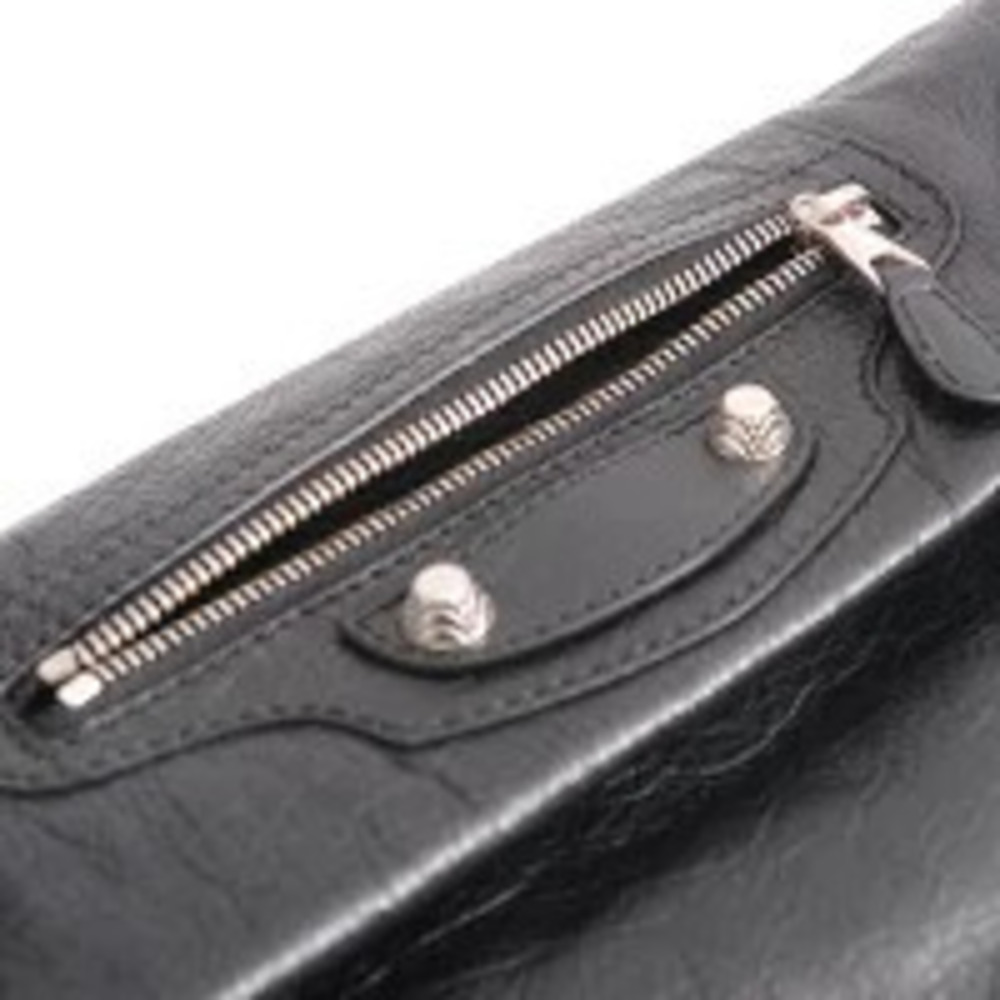 Balenciaga Bag Giant Leather Envelope Black Clutch - Picture 6 of 10